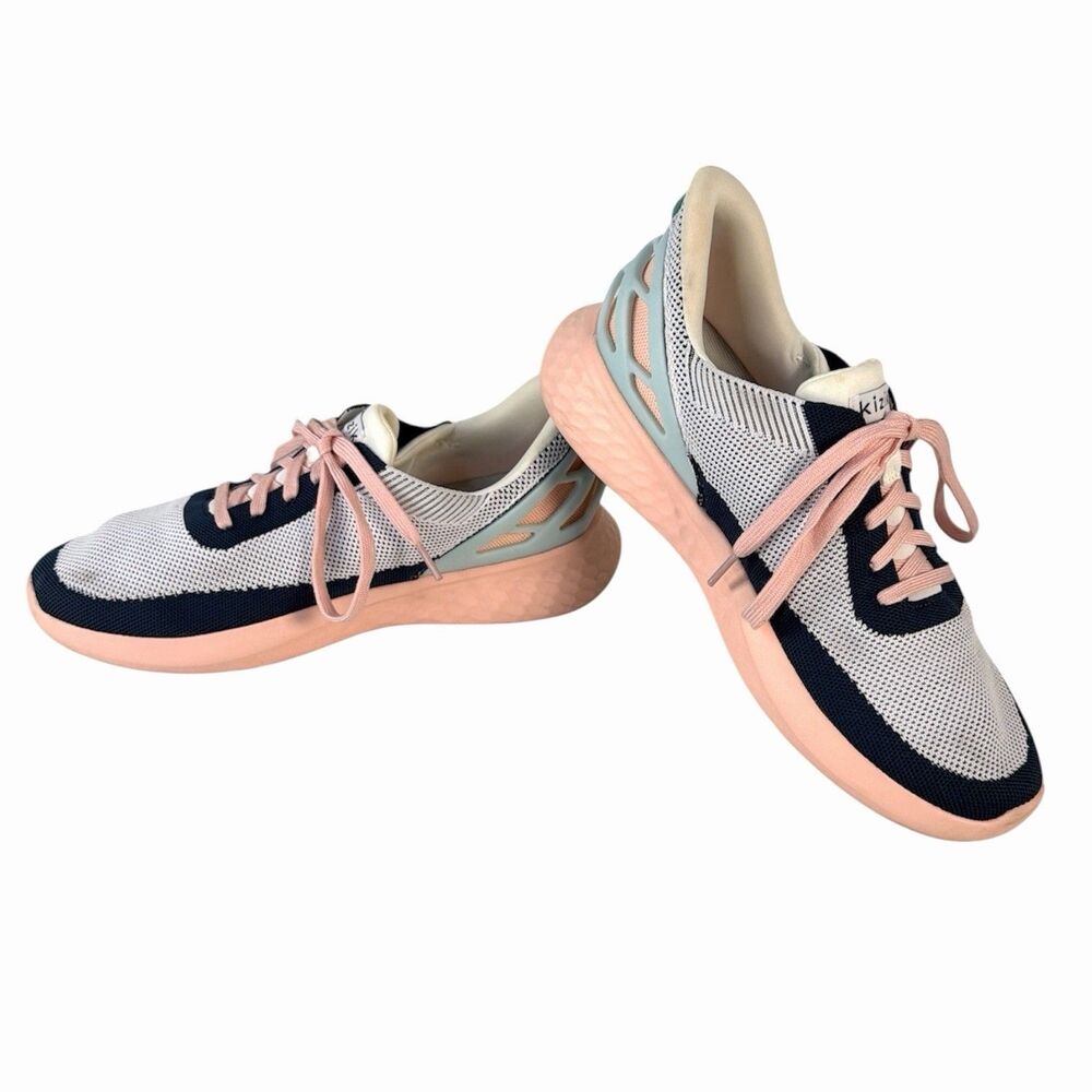 Kizik Athens Lace Up Hands Free Comfort Shoes Sneakers Women's Size 10.5